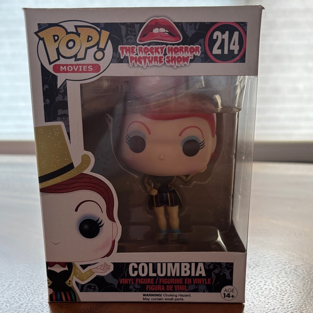 Funko Pop! Movies Columbia Vinyl Figure - Red and Black